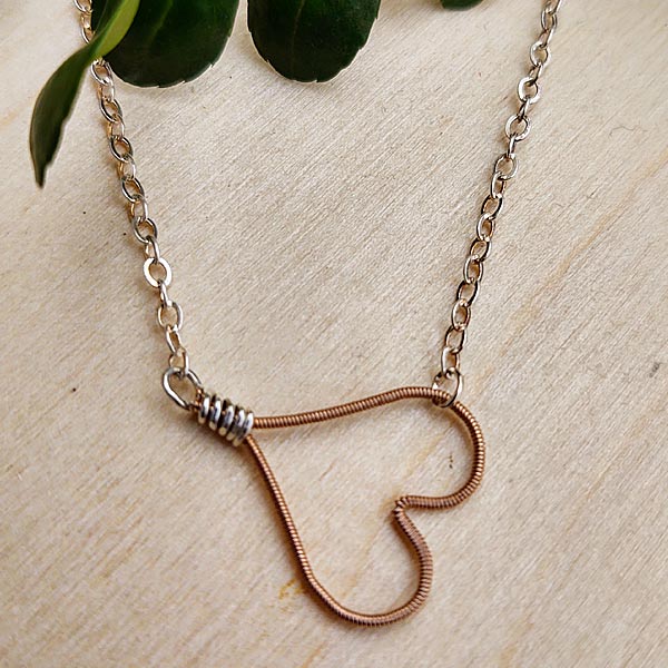 Small But Mighty Heart Necklace